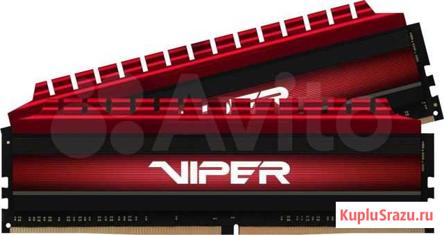 4 GB 2 шт. Patriot Memory viper 4 PV48G300C6K Тула - изображение 1