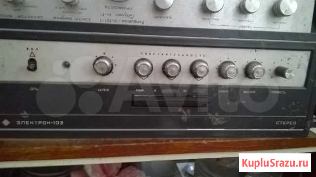 Рэтро усилител электрон 103 50w на канал цена 2990 Ессентуки - изображение 1