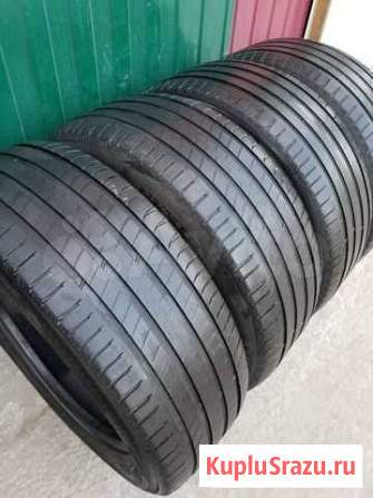 Шины б/у 235/55 R19 Michelin (Польша 2017 г.) Курск - изображение 1