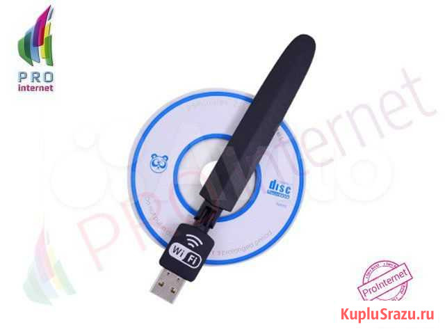 Беспроводный USB wifi адаптер LV-UW10S Black Набережные Челны - изображение 1