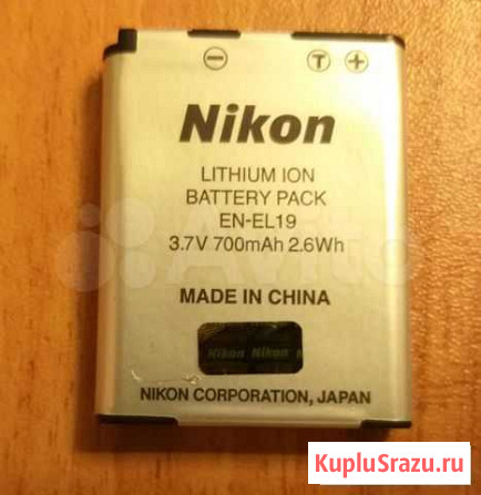 Батарея Nikon EN-EL19 Мурманск - изображение 1