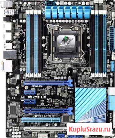Комплект asus p9x79, Xeon E5 1650, DDR3 32gb 1866M Новосибирск - изображение 1