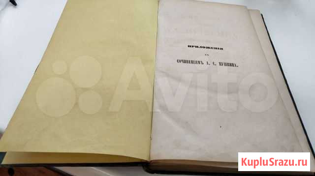 Приложение к сочинениям Пушкина 1860 Руза - изображение 1