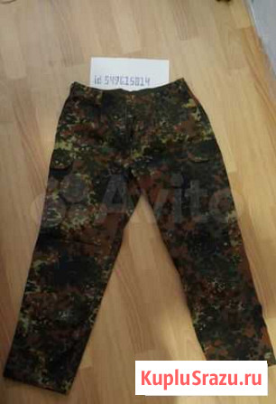 Штаны flecktarn Gr.7 (48-50р) Солнечногорск - изображение 1