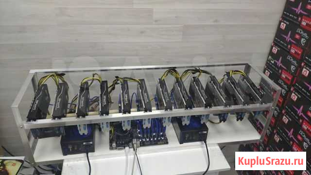 Ферма для майнинга rx 580 8г Ангарск - изображение 1