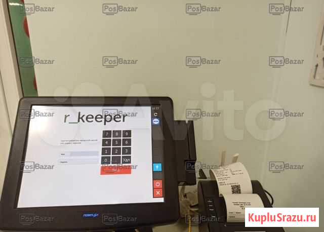 Моноблок Posiflex PS 3315+Rongta 326 для кафе Волгоград - изображение 1