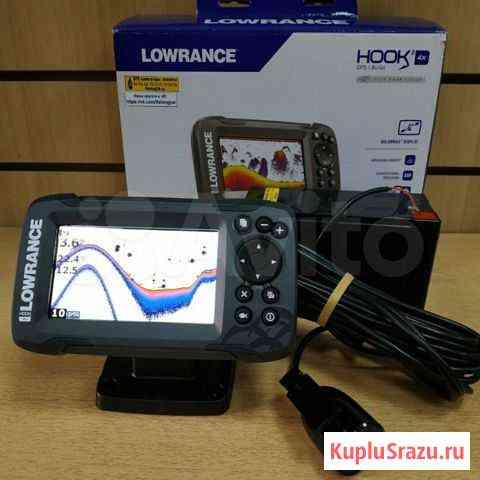 Эхолот Lowrance hook2-4x + держак в подарок Ярославль