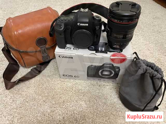 Фотоаппарат Canon 6D Kit 24-105 Томск - изображение 1