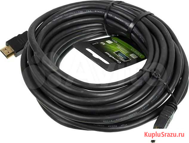 Кабель аудио-видео hdmi, ver 1.4 - 10м Уфа - изображение 1