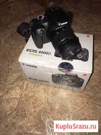 Зеркальный фотоаппарат canon 4000d Нижний Тагил - изображение 1