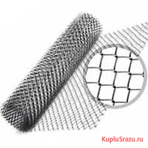 Сетка рабица 1.2x10 оцинкованная (50) Поляны - изображение 1