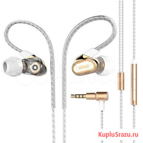 Наушники с микрофоном RM-580 белые Новосибирск - изображение 1