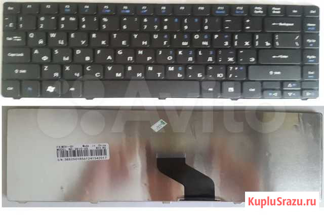 Новая клавиатура для Acer Aspire 3410, 3810, 4752 Благовещенск - изображение 1