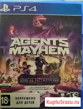 Agents OF mayhem PS4 PlayStation 4 Томск - изображение 1