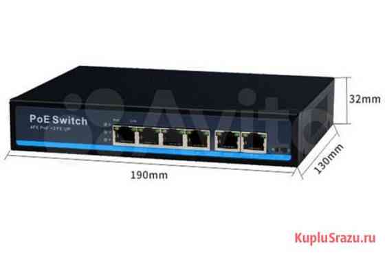 KSB - 4P2G коммутатор POE 4+2 Уфа