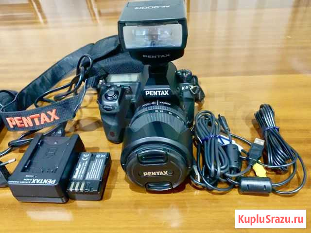 Зеркальный фотоаппарат Pentax K-5 Сургут - изображение 1