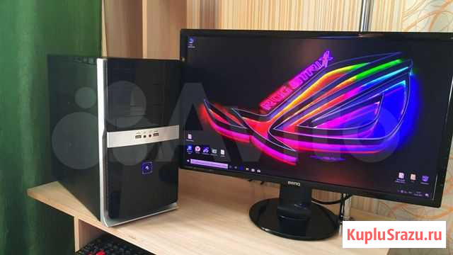 Мощный компьютер для игр i5/8GB\RX 470 Ангарск - изображение 1