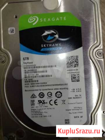 Жесткий диск Seagate SkyHawk 6 тб Курск - изображение 1