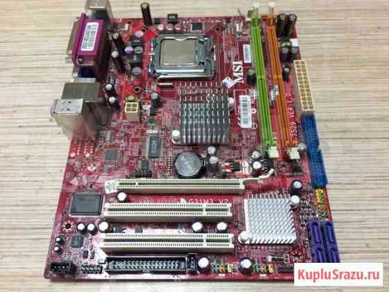 MSI G31M3 V2 LGA775 G31 сокет LGA775 Intel G31 Омск