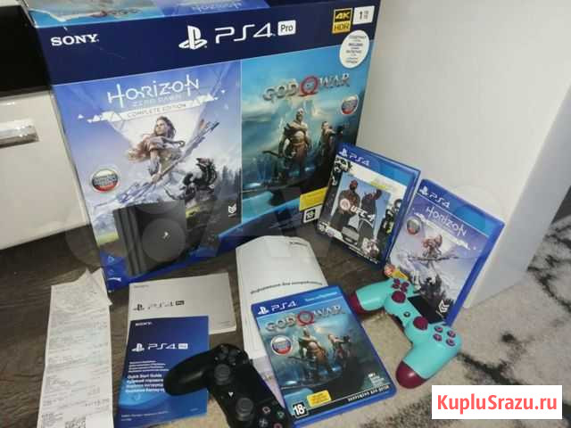 Sony PS4 pro 1tb Краснобродский - изображение 1