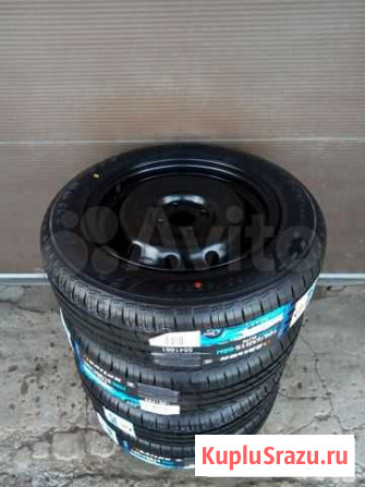 Летние колесики 185/65 R15 сверловка 4*100 новые Казань - изображение 1