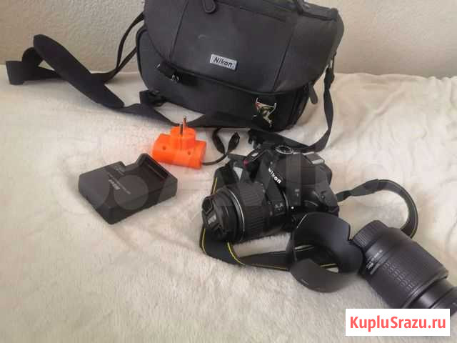 Зеркальный фотоаппарат nikon d3200 Иркутск - изображение 1