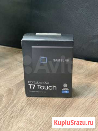 Внешний SSD Samsung Portable SSD T7 Touch 1TB Москва - изображение 1