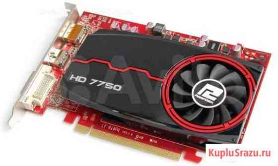 Видеокарта radeon HD 7750 1Gb неисправная Иваново