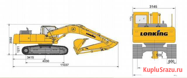 Экскаватор Lonking CDM6365F Тверь - изображение 1