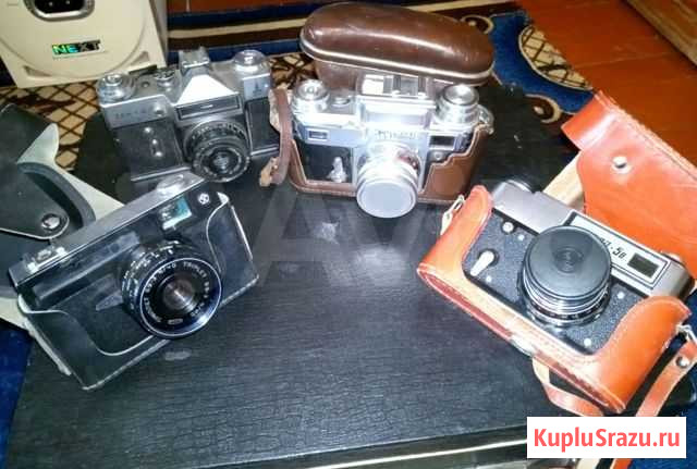 Фотоаппарат киев kiev, фэд, Zenit-E, вилия Барнаул - изображение 1