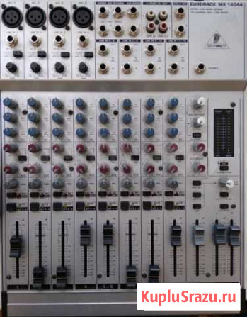 Микшерный пульт Behringer Eurorack MX1604A Иркутск - изображение 1
