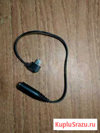 Переходник micro usb jack 3,5 Рязань - изображение 1
