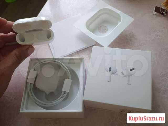 Кейс и коробка Airpods pro Ангарск - изображение 1