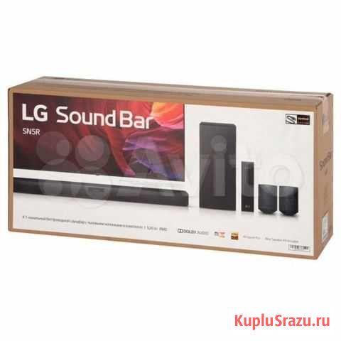 Новый Саундбар LG SN5R с тыловыми колонками Омск - изображение 1