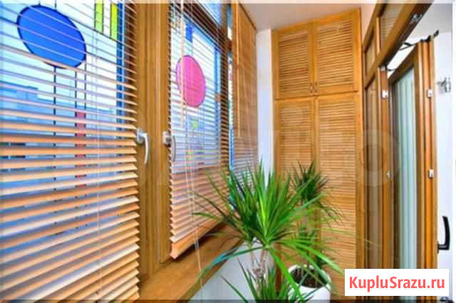 Деревянные жалюзи от производителя Кировск - изображение 1