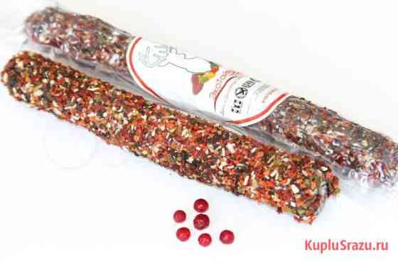 Колбаса из оленины сыровяленая Северная ягода Москва