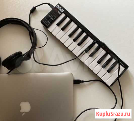 Midi клавиатура akai lpk 25 Санкт-Петербург - изображение 1