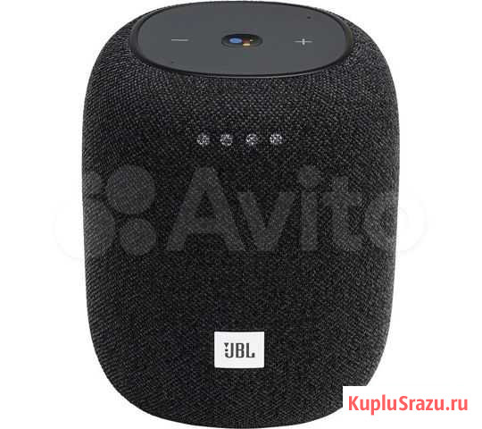 Умная колонка JBL Link Music Yandex, черный Краснодар - изображение 1