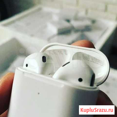 AirPods 2 Lux Ростест новые Вологда - изображение 1