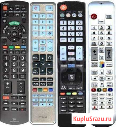 Пульты для телевизоров, приставок и DVD Набережные Челны - изображение 1