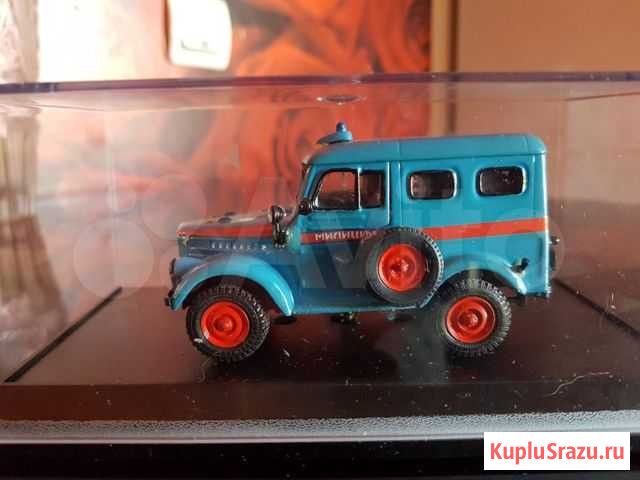 Газ 69 Милиция 60 е годы 1/43 Калининград - изображение 1