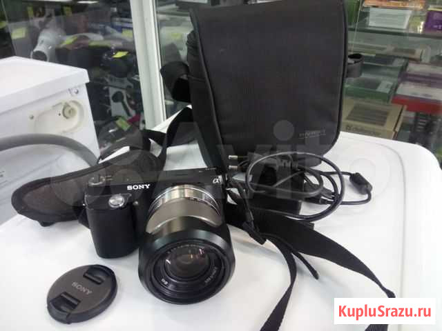 Фотоаппарат со сменной оптикой Sony Alpha NEX-F3 K Тюмень - изображение 1
