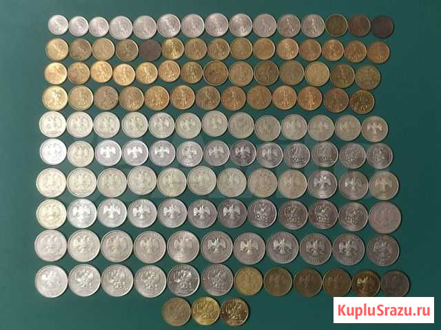 Коллекция: 133 монеты 1997-2020 гг. без повторов Красноярск - изображение 1