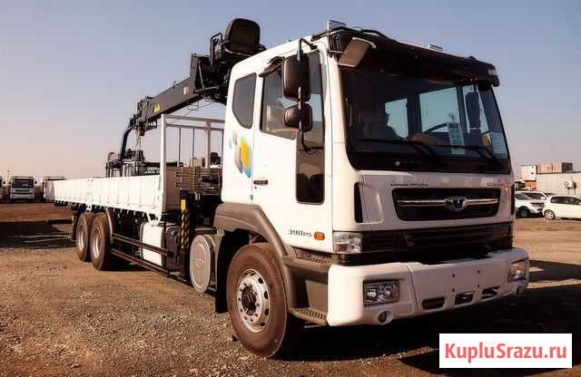 Daewoo Novus 15 тонн c hiab 190тм (7 тонн) - 2021г Артем - изображение 1