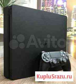 PlayStation 4 slim 10 игр геймпад hdmi Самара