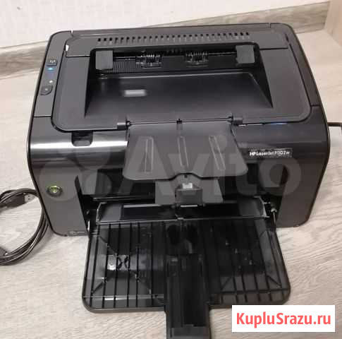 Лазерный принтер с WI-FI HP LJ P1102W с WI-FI Волгоград - изображение 1