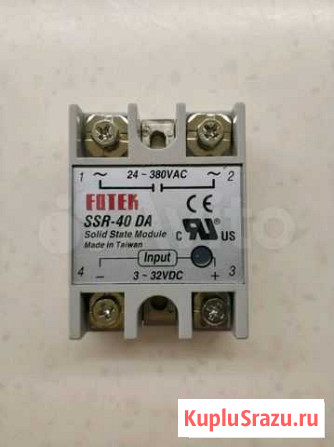 Твердотельное реле SSR 40 DA и SSR 40 DA - H Новосибирск - изображение 1