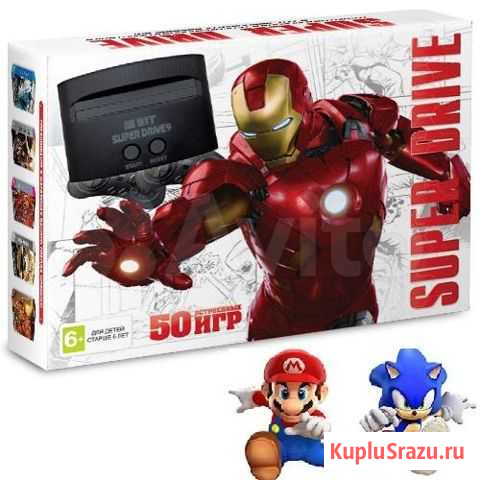 Sega Super Drive Iron Man + 51 игра (новая) Димитровград - изображение 1