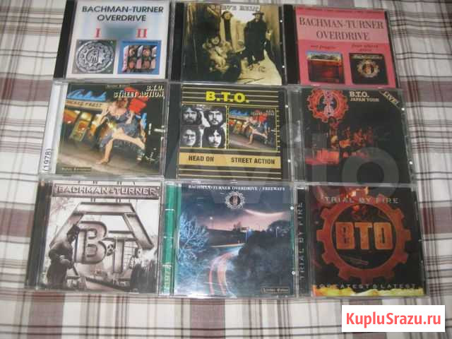 Сd - диски группы bachman-turner overdrive (вто) Рязань - изображение 1
