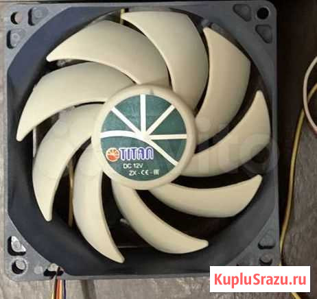 Вентилятор для компьютера Titan tfd-9225h12p Москва - изображение 1